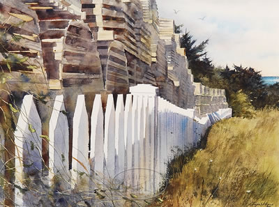 "PICKET FENCE, MONHEGAN"