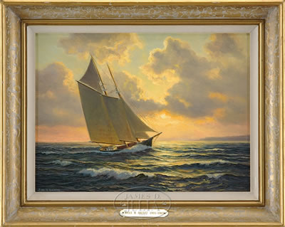 "SAILING IN THE SUNSET"