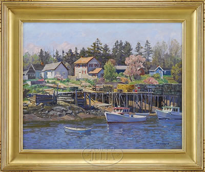 "A NEW SEASON", BIRCH HARBOR, MAINE