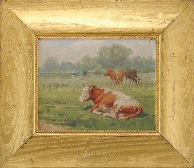 FIVE WORKS: COWS IN LANDSCAPES