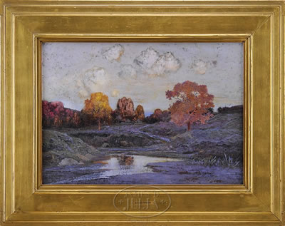 AUTUMN SUNSET ANNISQUAM, MASS
