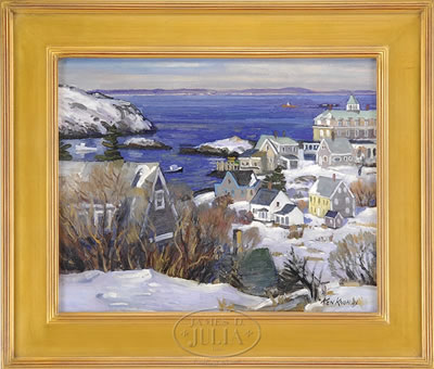 VIEW FROM HORN HILL, MONHEGAN ISLAND