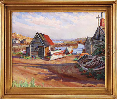 LOBSTER SHED, PIGEON COVE