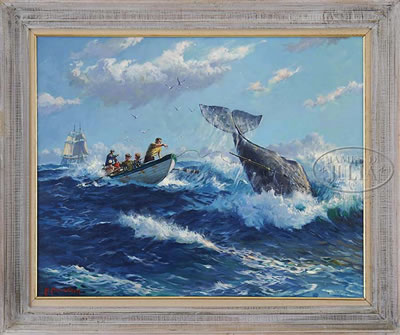 HARPOONING THE WHALE