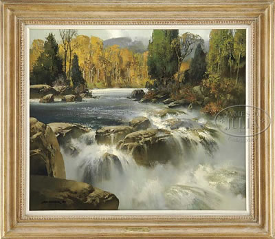 "SUNLIT FALLS"
