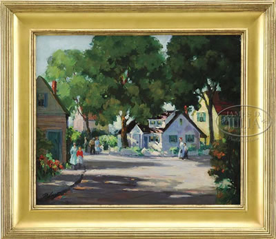MORNING ON ROCKY NECK by Maria Liszt - Auction record, sale price, and art valuation. Compare with similar artists and explore comparable artworks.