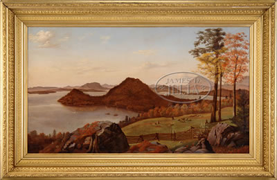 PANORAMIC VIEW OF MOOSEHEAD LAKE by Seth Wyman Steward - Auction record, sale price, and art valuation. Compare with similar artists and explore comparable artworks.