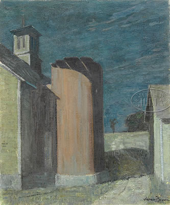 VERMONT SILO by Horace Brown - Auction record, sale price, and art valuation. Compare with similar artists and explore comparable artworks.