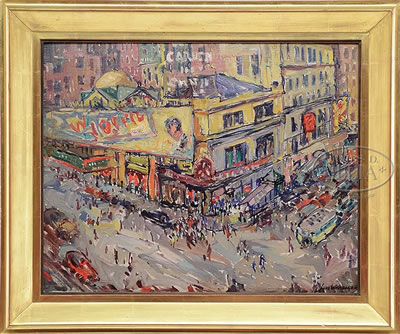 TWO WORKS: CITY VIEWS by John Wenger - Auction record, sale price, and art valuation. Compare with similar artists and explore comparable artworks.