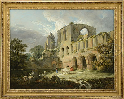 ABBEY RUINS by George Arnald - Auction record, sale price, and art valuation. Compare with similar artists and explore comparable artworks.