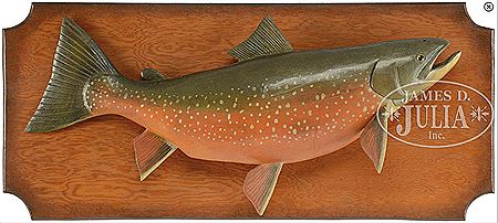 ARCTIC CHAR SALMON by Lawrence Irvine - Auction record, sale price, and art valuation. Compare with similar artists and explore comparable artworks.