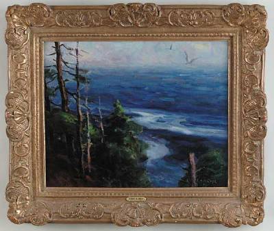 Maine Coastal Scene