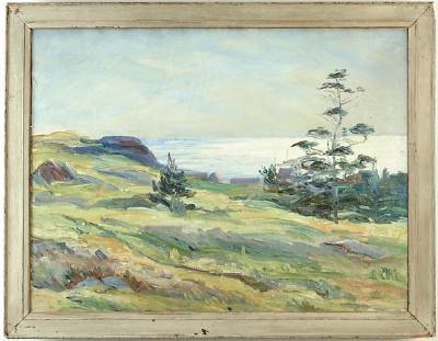 Sample artwork by Mary Cable Butler (1865 - 1946), known for sea-landscape and some genre-figure painting - View similar artists and auction records