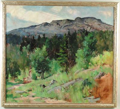 Mount Monadnock, NH by Charles Curtis Allen - Auction record, sale price, and art valuation. Compare with similar artists and explore comparable artworks.