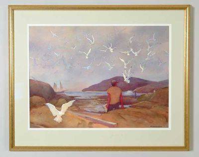 Monhegan Evening