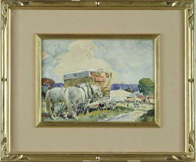 The Circus by Walter Krawiec Sr - Auction record, sale price, and art valuation. Compare with similar artists and explore comparable artworks.