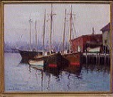 Ships in Gloucester Harbor