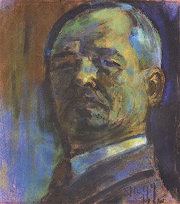 Portrait of Istvan Nagy: Self-portrait