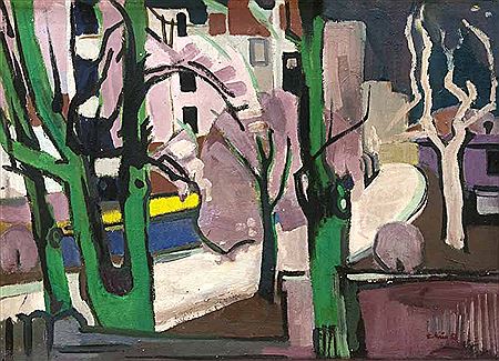 Sample artwork by Erich Grun (1915 - 2009), known for painting - View similar artists and auction records