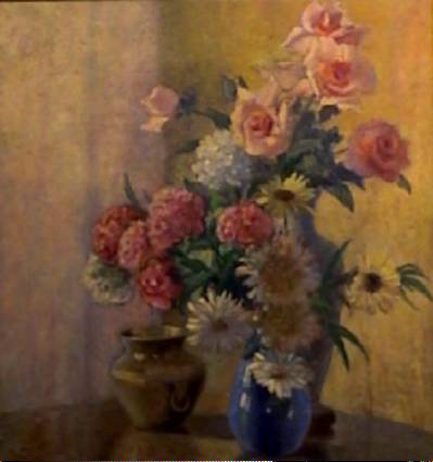 Roses by Genevieve Graf - Auction record, sale price, and art valuation. Compare with similar artists and explore comparable artworks.