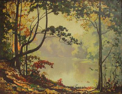River Rhythm by Ruthven Byrum - Auction record, sale price, and art valuation. Compare with similar artists and explore comparable artworks.