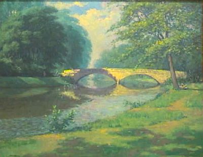 Along the Canal by Grant Wright Christian - Auction record, sale price, and art valuation. Compare with similar artists and explore comparable artworks.