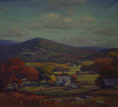 Sample artwork by Anthony Buchta (1896 - 1967), known for landscape painting, etching and teaching - View similar artists and auction records