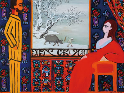 Vacation in China (Winter) by Tsing-Fang Chen - Auction record, sale price, and art valuation. Compare with similar artists and explore comparable artworks.