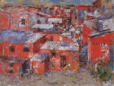 Sample artwork by So-Ying Wang (Born 1934), known for paintings; floral, scenery - View similar artists and auction records