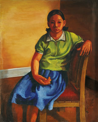 Sample artwork by Huo-Cheng Yeh (1908 - 1993), known for painting - View similar artists and auction records