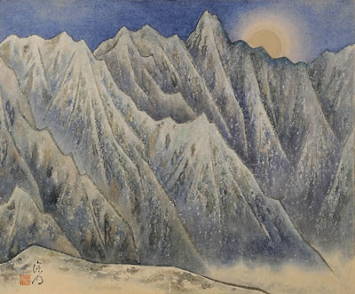 Moon World by Hsu Shen-Chou - Auction record, sale price, and art valuation. Compare with similar artists and explore comparable artworks.