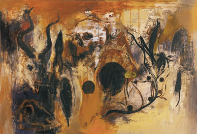 Sample artwork by Chihung Yang (Born 1947), known for abstract nature - View similar artists and auction records