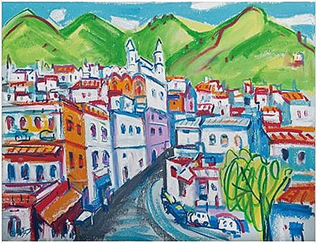 Taxco Mexico 1992 by Jih-Fu Tung - Auction record, sale price, and art valuation. Compare with similar artists and explore comparable artworks.