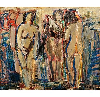 Women and Bird