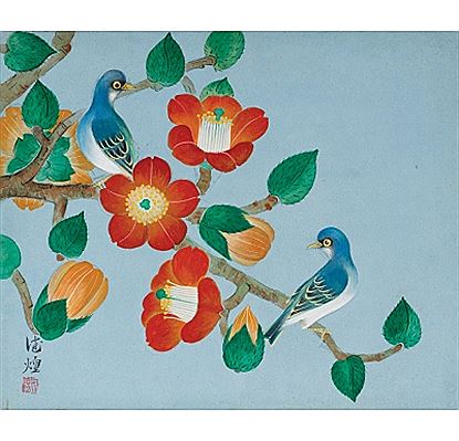 Ode Of Spring by De-Huang Yu - Auction record, sale price, and art valuation. Compare with similar artists and explore comparable artworks.