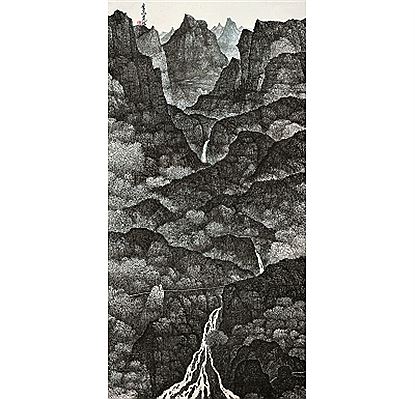 Intermountain and Waterfall