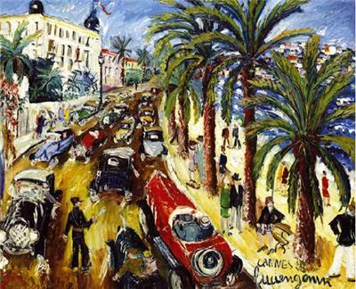 "La Croisette à Cannes"