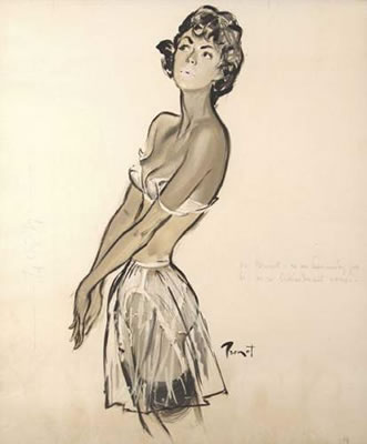Publicité pour une ligne de sous vêtements by Pierre Laurent Brenot - Auction record, sale price, and art valuation. Compare with similar artists and explore comparable artworks.