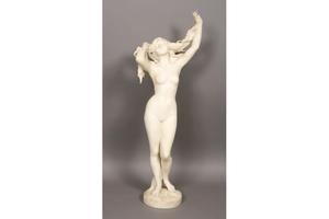 A figure of a nude woman