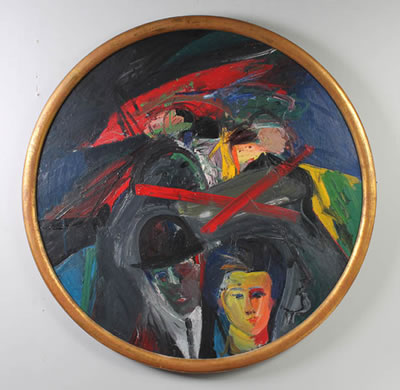 "Lovers #1" by Edward Giobbi - Auction record, sale price, and art valuation. Compare with similar artists and explore comparable artworks.