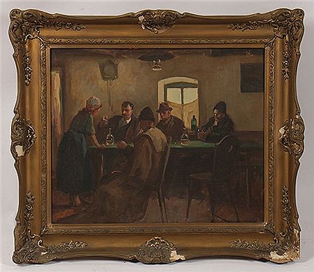 Interior genre scene