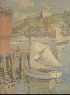 Gloucester Scene by Henry Bayley Snell - Auction record, sale price, and art valuation. Compare with similar artists and explore comparable artworks.