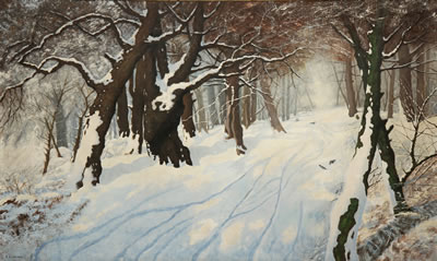 Sample artwork by Rudolf Hermanns (1860 - 1935), known for landscape painting - View similar artists and auction records