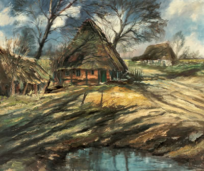 Sample artwork by Bruno Fischer-Uwe (1915 - 1992), known for painting - View similar artists and auction records