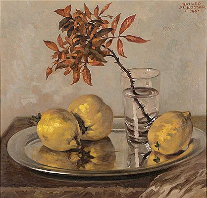 Sample artwork by Richard Schlosser (1879 - 1962), known for still life, landscape, figure and portrait painting, teaching - View similar artists and auction records