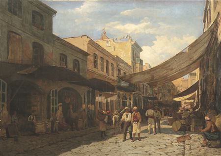 "Die Maltesergasse in Constantinopel"