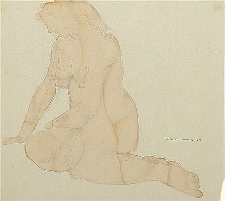 Weiblicher Akt (Torso)