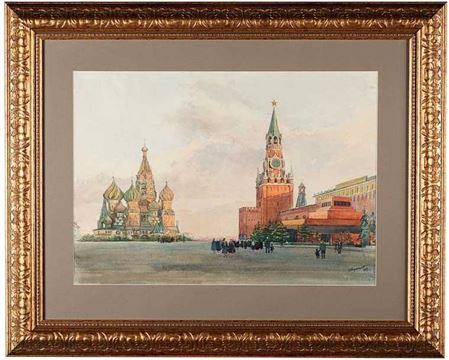 Red Square 1951 by Xenia Konradovna Kupetsio - Auction record, sale price, and art valuation. Compare with similar artists and explore comparable artworks.