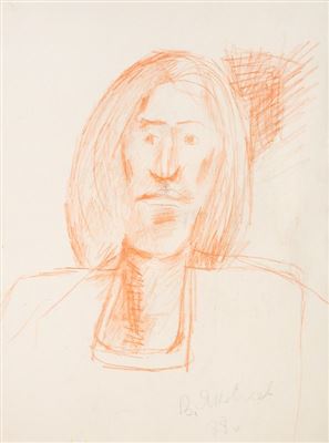 Portrait of Vladimir Yakovlev: Male portrait (Self-portrait)