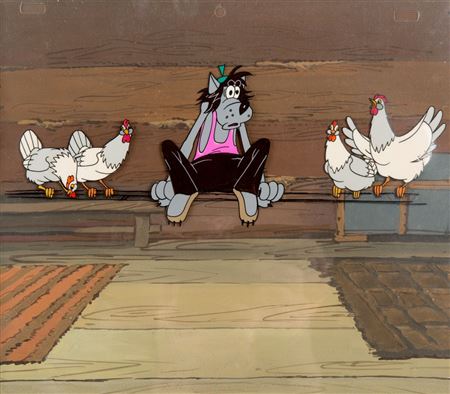 Shot from issue number 6 cartoon "Just you wait!" by Svetozar Kuzmich Rusakov - Auction record, sale price, and art valuation. Compare with similar artists and explore comparable artworks.